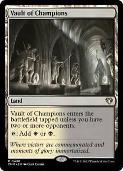 1 x Vault of Champions - Commander Masters - NM-Mint - MTG - Image 1