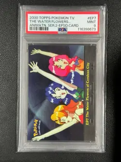 2000 Topps Pokemon TV The Water Flowers Animation Ser. 2 PSA 9#N - Image 1