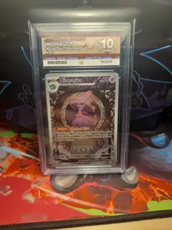 Mismagius 212/193 ACE 10 Illustration Rare Paldea Evolved Pokemon TCG - Image 1