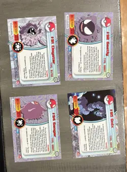 Lot of 4 cards. 2000 Topps Series 2 Pokemon Blue Logo TV Animation Edition - Image 2