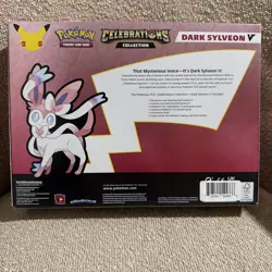 Pokemon TCG Celebrations Collection Box Dark Sylveon V Factory Sealed - Image 2