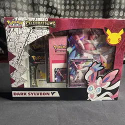 Pokemon TCG: Celebrations Dark Sylveon V Collection Box New Factory Sealed - Image 1