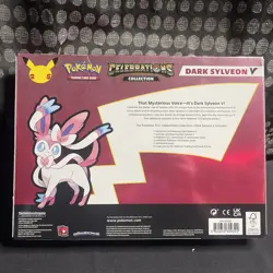 Pokemon TCG: Celebrations Dark Sylveon V Collection Box New Factory Sealed - Image 2