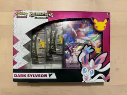Pokemon TCG: Celebrations Dark Sylveon V Collection Box New Factory Sealed - Image 1