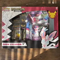 Pokemon TCG: Celebrations Dark Sylveon V Collection Box New Factory Sealed - Image 1