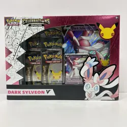 Pokemon Celebrations Collection Dark Sylveon V Box New & Factory Sealed - Image 1