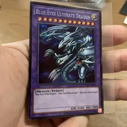 Blue-Eyes Ultimate Dragon LCKC-EN057 Unlimited Secret Rare NM! +Bonus FREESHIP! - Image 2
