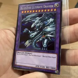 Blue-Eyes Ultimate Dragon LCKC-EN057 Unlimited Secret Rare NM! +Bonus FREESHIP! - Image 3