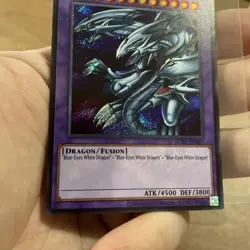 Blue-Eyes Ultimate Dragon LCKC-EN057 Unlimited Secret Rare NM! +Bonus FREESHIP! - Image 4