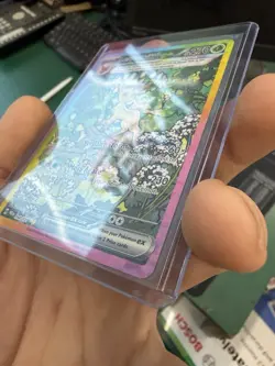 Pokemon TCG SV-Prismatic Evolutions Leafeon EX Card #144/131 - Image 4