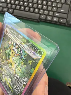 Pokemon TCG SV-Prismatic Evolutions Leafeon EX Card #144/131 - Image 5