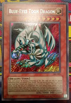 Yu-Gi-Oh! TCG Blue-Eyes Toon Dragon Spell Ruler SRL-000 Secret Rare Unlimited - Image 2