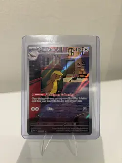 Pokemon Gumshoos TCG Illustration Rare Mega Evolution Card 153/132 NM Condition - Image 1
