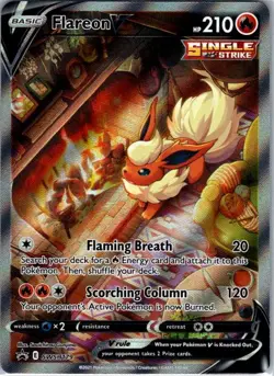 Flareon V SWSH179 Promo SWSH: Sword & Shield Promo Cards NM - Image 1