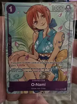 O-Nami OP05-062 SR Full Art Promo One Piece Illustration Box Vol. 1 PROMO Sealed - Image 1