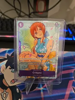 O-Nami OP05-062 SR Full Art Promo One Piece Illustration Box Vol. 1 PROMO Sealed - Image 1