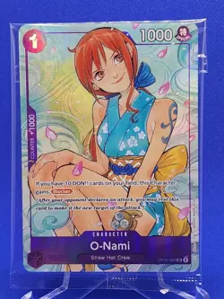 O-Nami OP05-062 SR Full Art - One Piece Illustration Box Vol. 1 PROMO- Sealed - Image 1