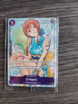 O-Nami OP05-062 SR Full Art - One Piece Illustration Box Vol. 1 PROMO- Sealed - Image 1