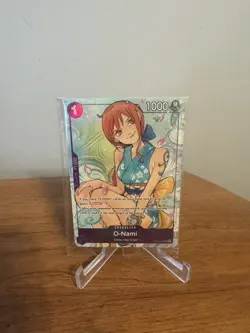 O-Nami OP05-062 SR Full Art - One Piece Illustration Box Vol. 1 PROMO- Sealed - Image 1