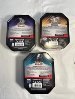 Pokemon TCG Slaking,Tyranitar & Darkrai - Lot Of 3 New Sealed Collectors Tins - Image 2