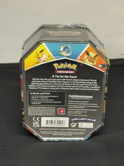Pokemon TCG : Eevee Evolutions Tin -w/ 4 Booster Packs & Foil Vaporeon V 820650809057 - Image 2