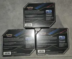 Pokemon Crown Zenith 3x Large Tins Galarian Birds and 3x blister packs bundle - Image 2