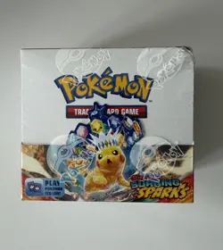Pokemon TCG Surging Sparks Booster Box (36 Packs) - Brand New - Slight Tear - Image 1