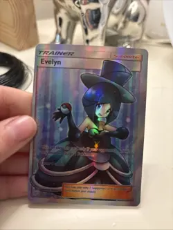 Pokemon Evelyn 175/181 Sun & Moon Team Up Ultra Rare Full Art Near Mint - Image 2