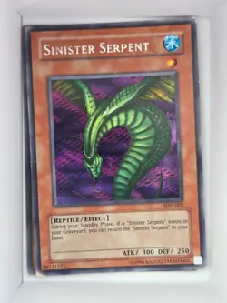 Sinister Serpent SDD-002 YuGiOh Worldwide Edition: Stairway to the Destined Duel - Image 1