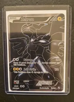 Zekrom 114/114 Black White Full Art Holo Rare Card Near Mint Pokemon Tcg - Image 1