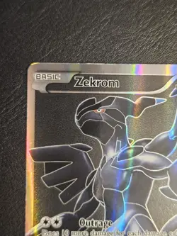 Zekrom (114 Full Art) 114/114 Black & White Holo Pokemon TCG LP - Image 3
