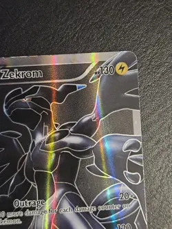 Zekrom (114 Full Art) 114/114 Black & White Holo Pokemon TCG LP - Image 4