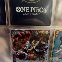 One Piece A Fist of Divine Speed Monkey D Luffy OP11-118 Secret Rare SEC - Image 2