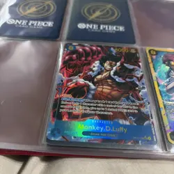 One Piece A Fist of Divine Speed Monkey D Luffy OP11-118 Secret Rare SEC - Image 4