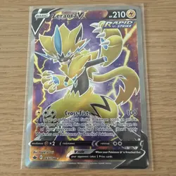 Zeraora V Pokemon 165/198 Chilling Reign Sword & Shield FULL ART NM - Image 1