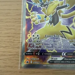 Zeraora V Pokemon 165/198 Chilling Reign Sword & Shield FULL ART NM - Image 4