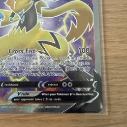 Zeraora V Pokemon 165/198 Chilling Reign Sword & Shield FULL ART NM - Image 5
