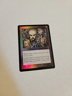 Tsabo's Web Invasion Foil Lightly Played MTG - Image 1