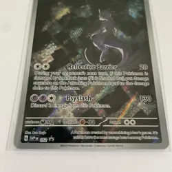 Pokemon 151 Mewtwo 052 Scarlet & Violet UPC Black Star Promo Holo Card - Image 4
