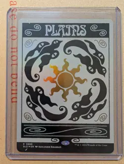 Plains - 0888- Foil - MTG - Secret Lair Drop Series - Free Postage - Image 1