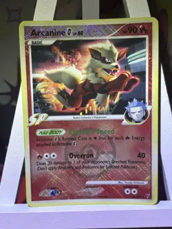 Arcanine G Crosshatch Holo 15/147 Supreme Victors League Promo Pokemon Card - Image 3
