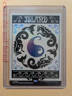 Island - 0889 - Foil - MTG - Secret Lair Drop Series - Free Postage - Image 1