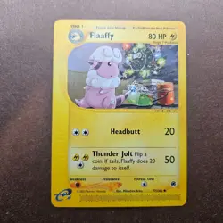 Flaaffy 77/165 Pokemon Expedition Base Set Regular Card - LP - Image 1