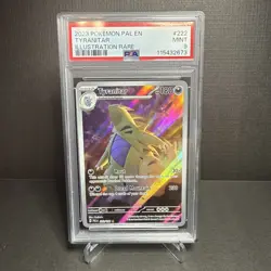 Tyranitar 222/193 PSA 9 Paldea Evolved Pokemon MINT Illustration Rare - Image 1