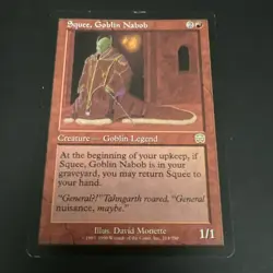 Squee, Goblin Nabob Mercadian Masques Regular - Image 3
