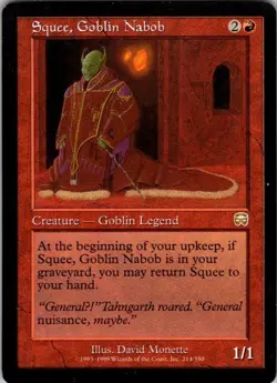 Magic | MMQ | Squee, Goblin Nabob | 214 | LP - Image 1