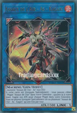 Yu-Gi-Oh! Assaut de l'Air - As - Kagari : UR MAMA-FR005 - Image 1