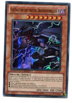 Yu-Gi-Oh! Van'Dalgyon der Finstere Drachenherrscher Super Rare CT07-DE007 - Image 1