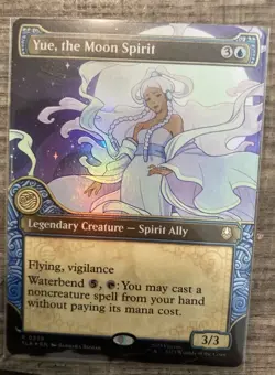 MTG Avatar The Last Airbender Yue, the Moon Spirit Showcase (Foil) 0338 - Image 1