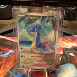 Pokemon Misty's Lapras 194/182 Sv10: Destined Rivals Illustration Rare Holo - Image 1